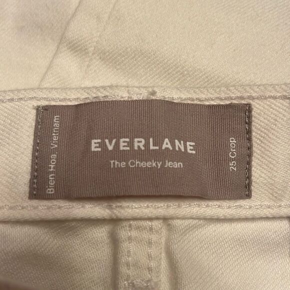 Everlane Women’s The 90s Cheeky Straight Jean in bone Size 25 NWT - Picture 8 of 16